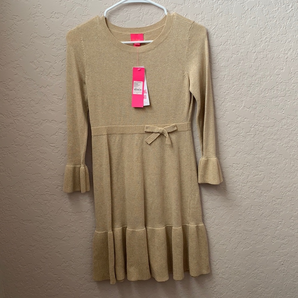 NEW Girls Lilly Pulitzer Sweater Dress Size XL